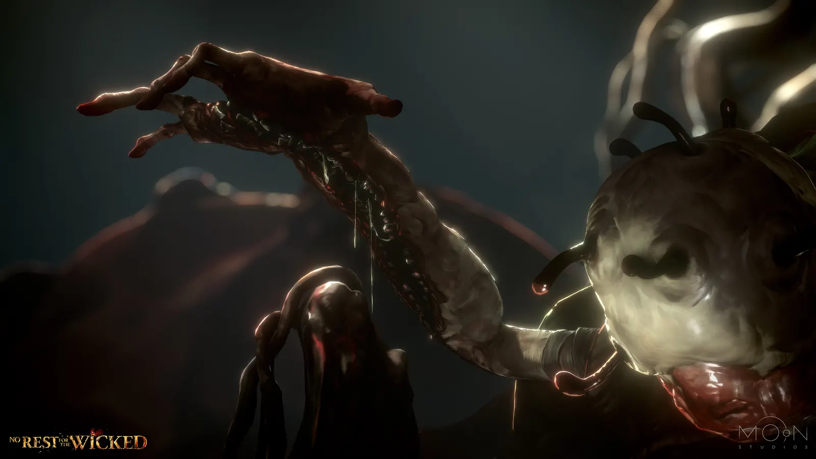 Official The Breach screenshot showing a character facing an illuminated chamber
