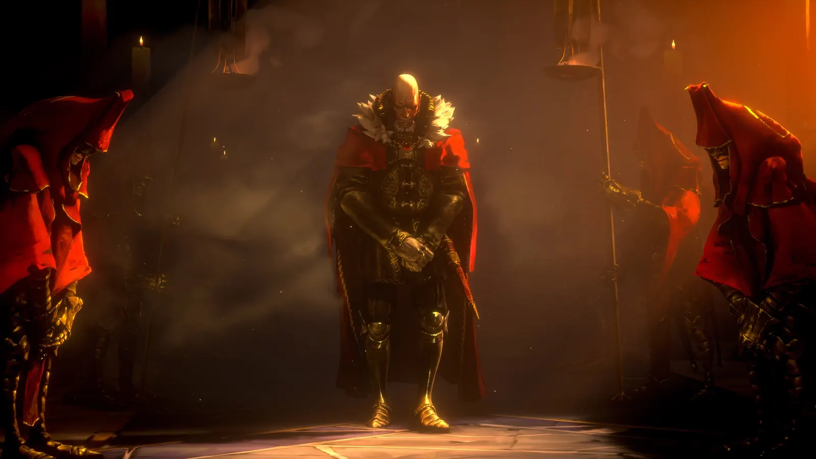 Official screenshot showing an ornately armored knight